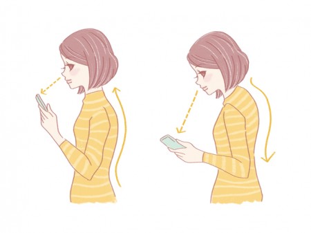 肩こりの解消 スマホを長時間使用 慢性的肩こり